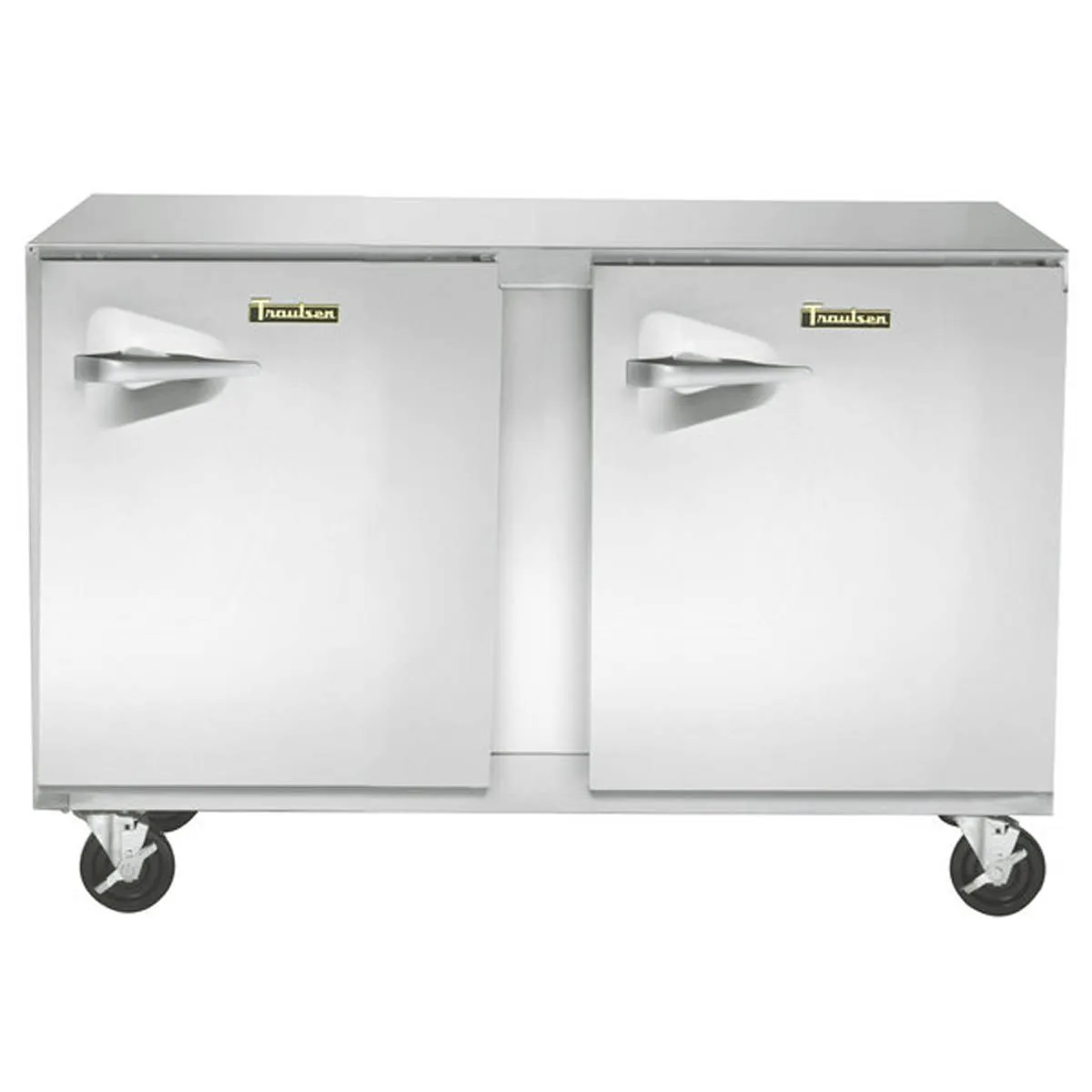 Traulsen UHT48-RR-SB 48" 2-Door Undercounter Refrigerator, Stainless Steel, Front Breathing, 13.5 cu. ft.