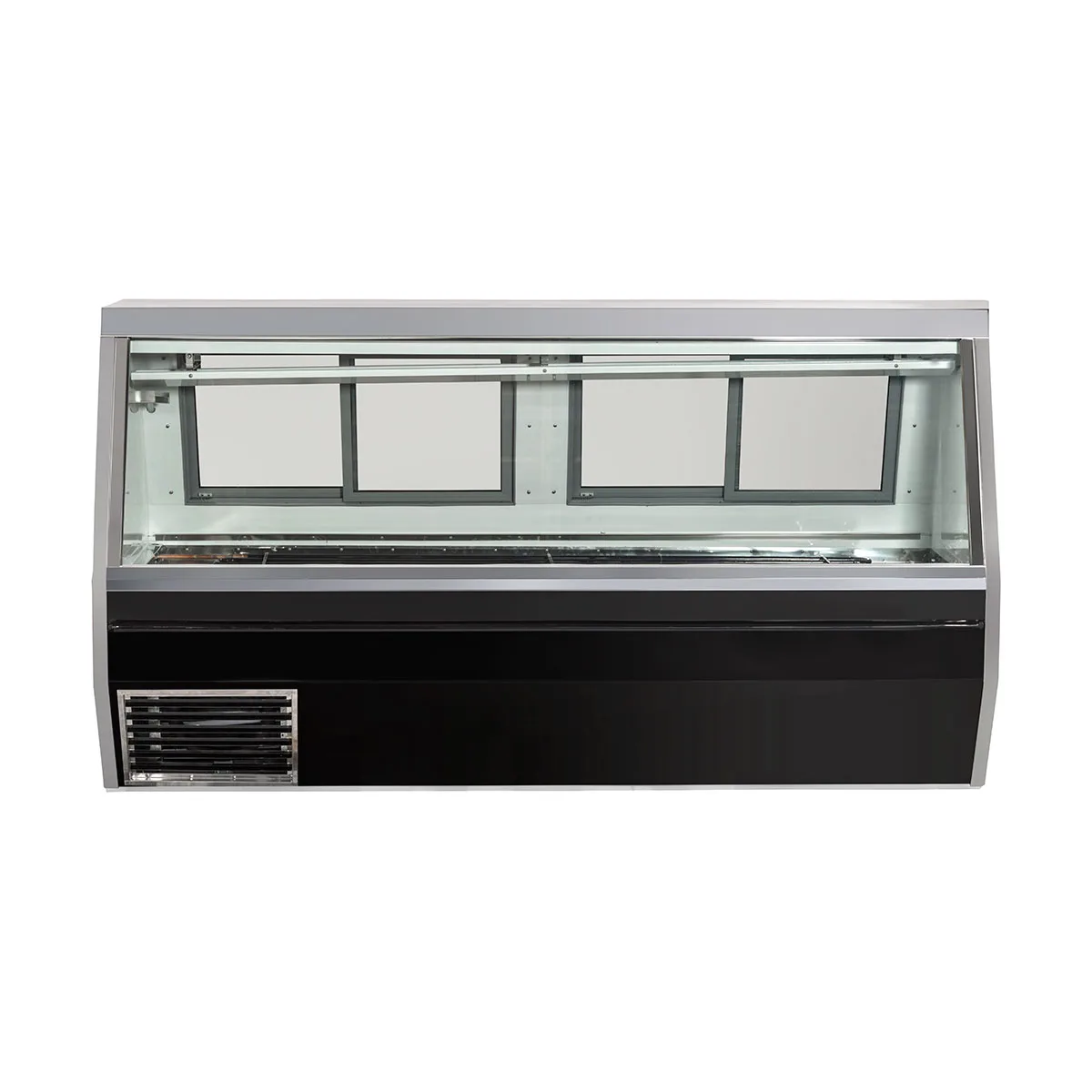 Howard-McCray SC-CMS35-12-BE-LED 143" Double Duty Flat Refrigerated Meat Display Case