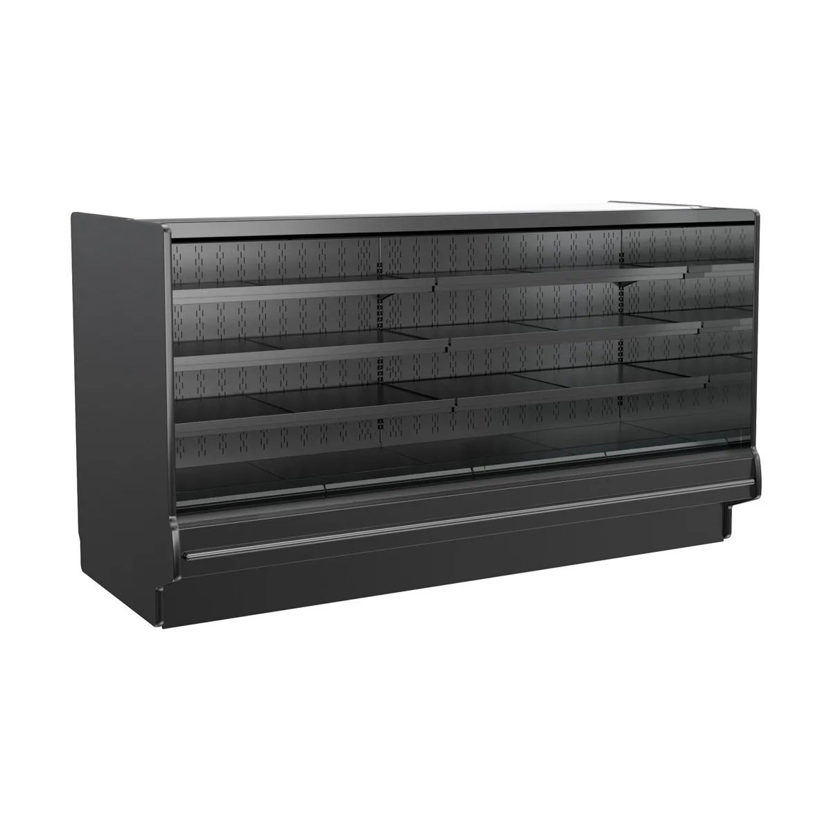Structural Concepts GHSSV656RLB 73" Self-Serve Refrigerated Open Air Merhandiser, Remote DX Refrigeration