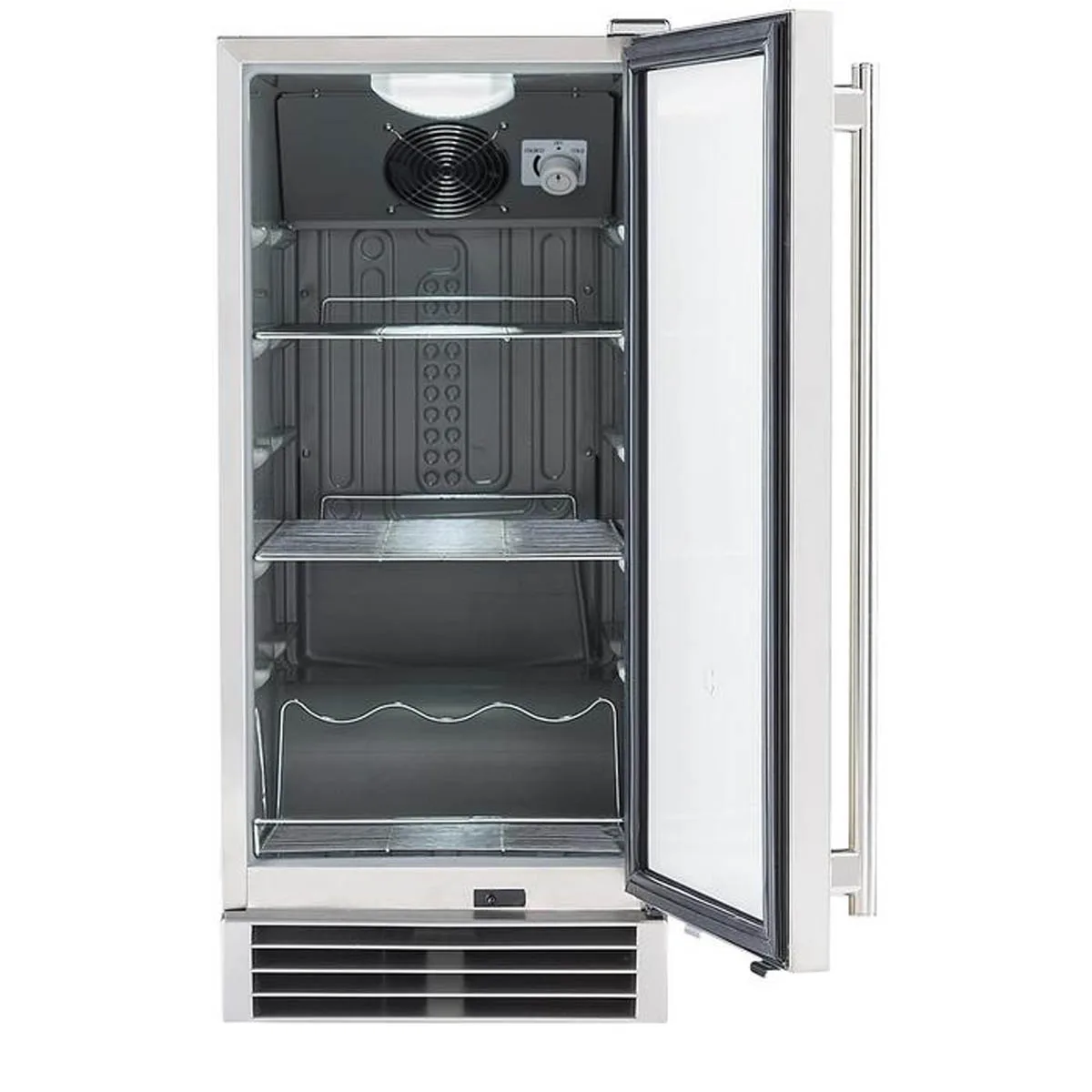 Maxx Ice MCR3U 14.5" Undercounter Refrigerator w/ 1 Section, Solid Door, 3 cu. ft.
