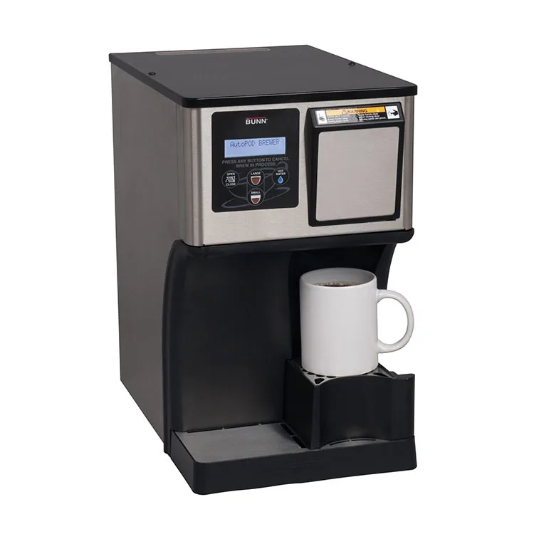BUNN 42300.0000 Single MyCafé® AP AutoPOD® Brewer , Automatic - 60 Cups/Hr - 1425W/120V - Black