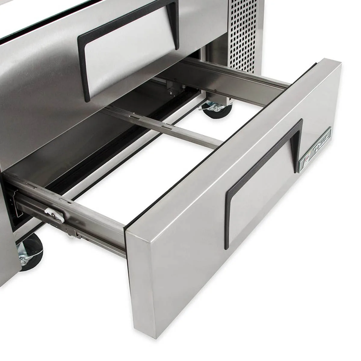 True TRCB-72-HC 72" 4 Drawers Refrigerated Chef Base,  (8) 12" x 20" Pan Capacity