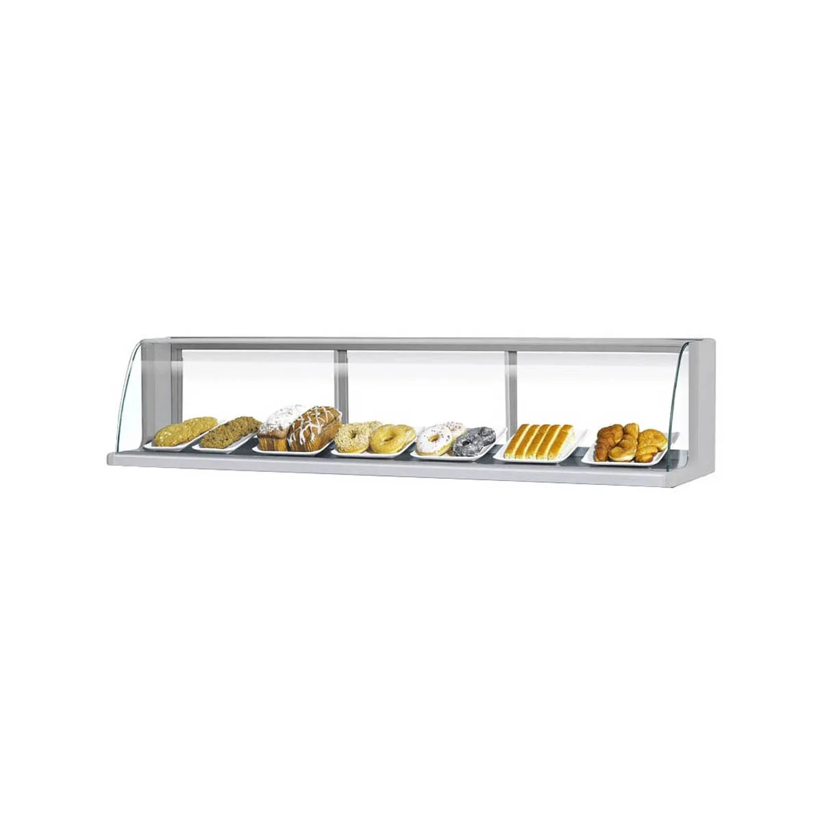 Turbo Air TOMD-60LS 63" Full Service Non-Refrigerated Countertop Display Case