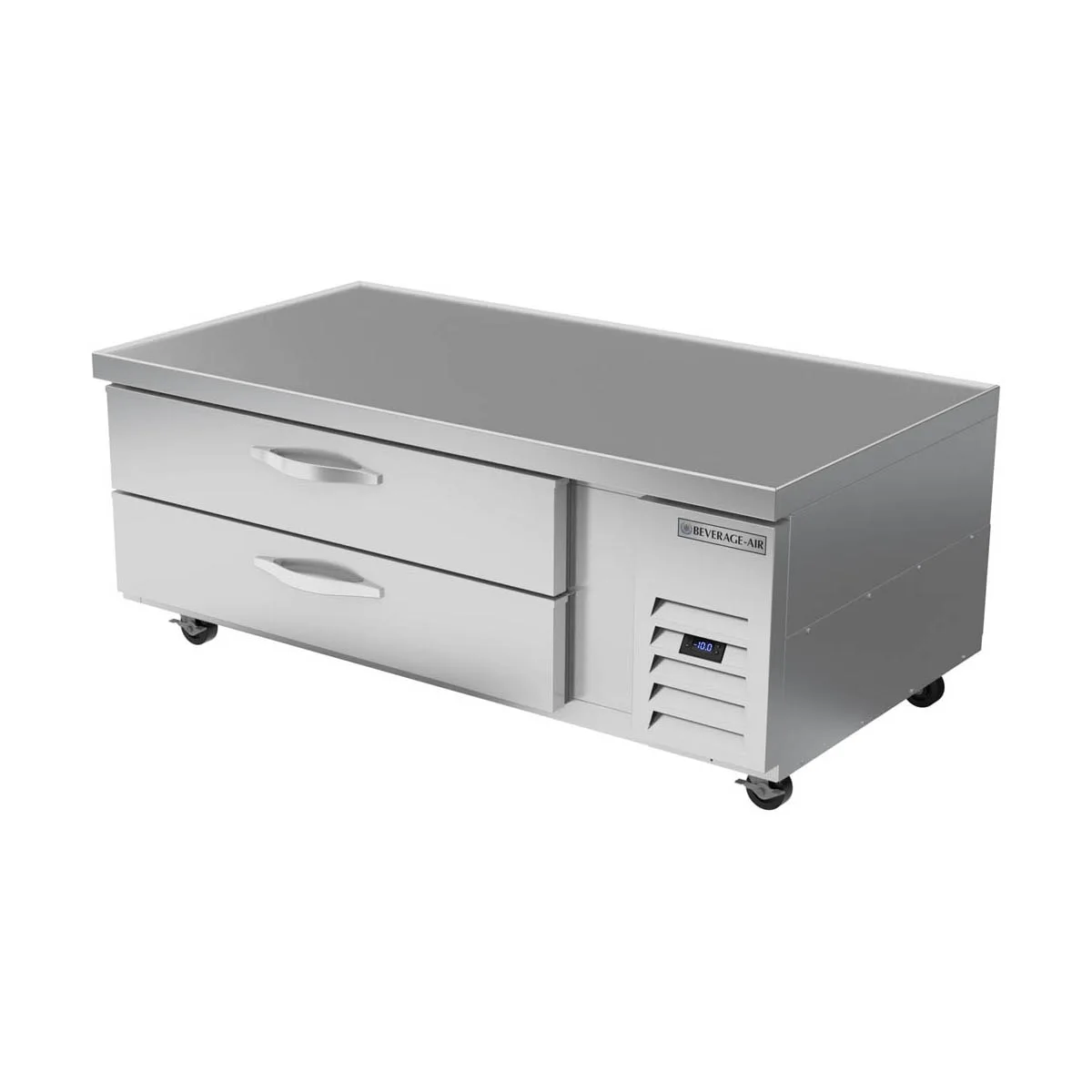 Beverage Air WTFCS60HC 60" 2 Drawers Worktop Cook Stand Freezer w/ Marine Edge, 11.5 cu. ft.