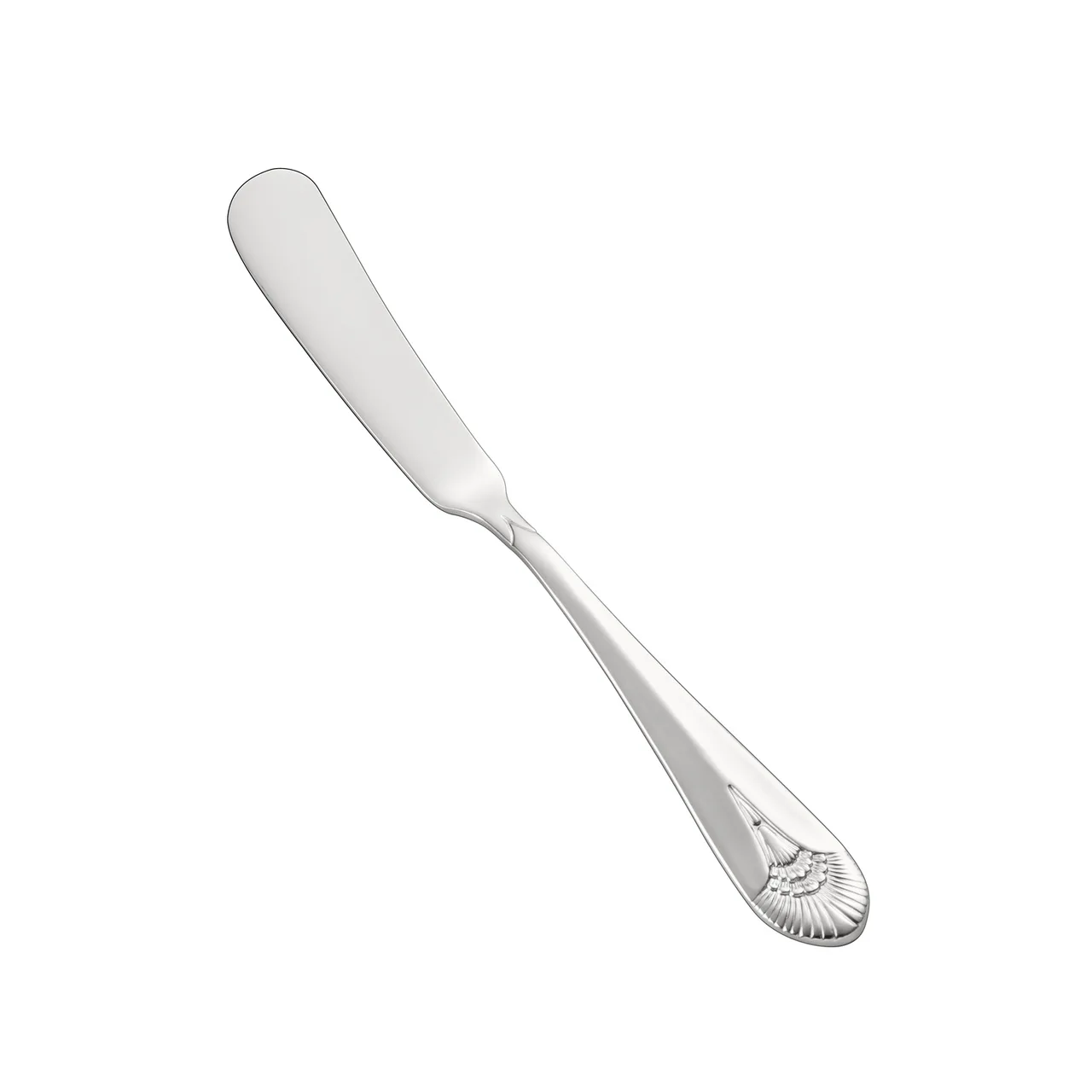 CAC China 8001-12 Royal Butter Spreader, 6-3/4"L, Extra Heavy Weight, 18/8 Stainless Steel - 1 Dozen