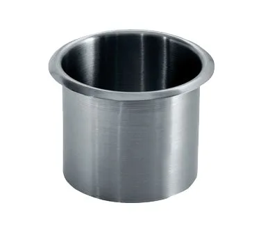 Krowne D-16 Silver Series Open Waste Chute, Stainless Steel, Loose