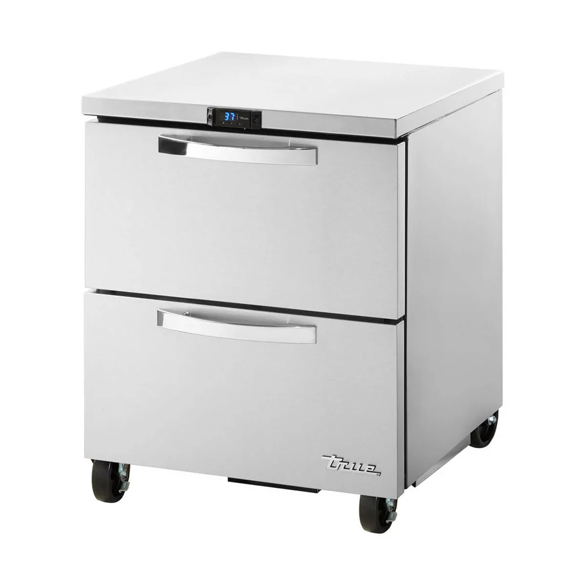 True TUC-27D-2-HC~SPEC3 27" 1-Section Undercounter Refrigerator w/ 2 Drawers