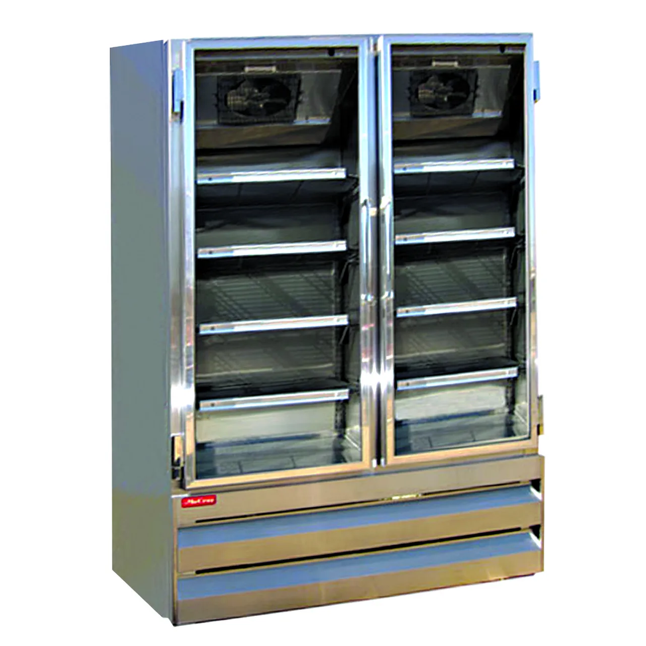 Howard-McCray GF48BM-FF 52" 2 Glass Door Merchandiser Freezer in White, 48 cu. ft.