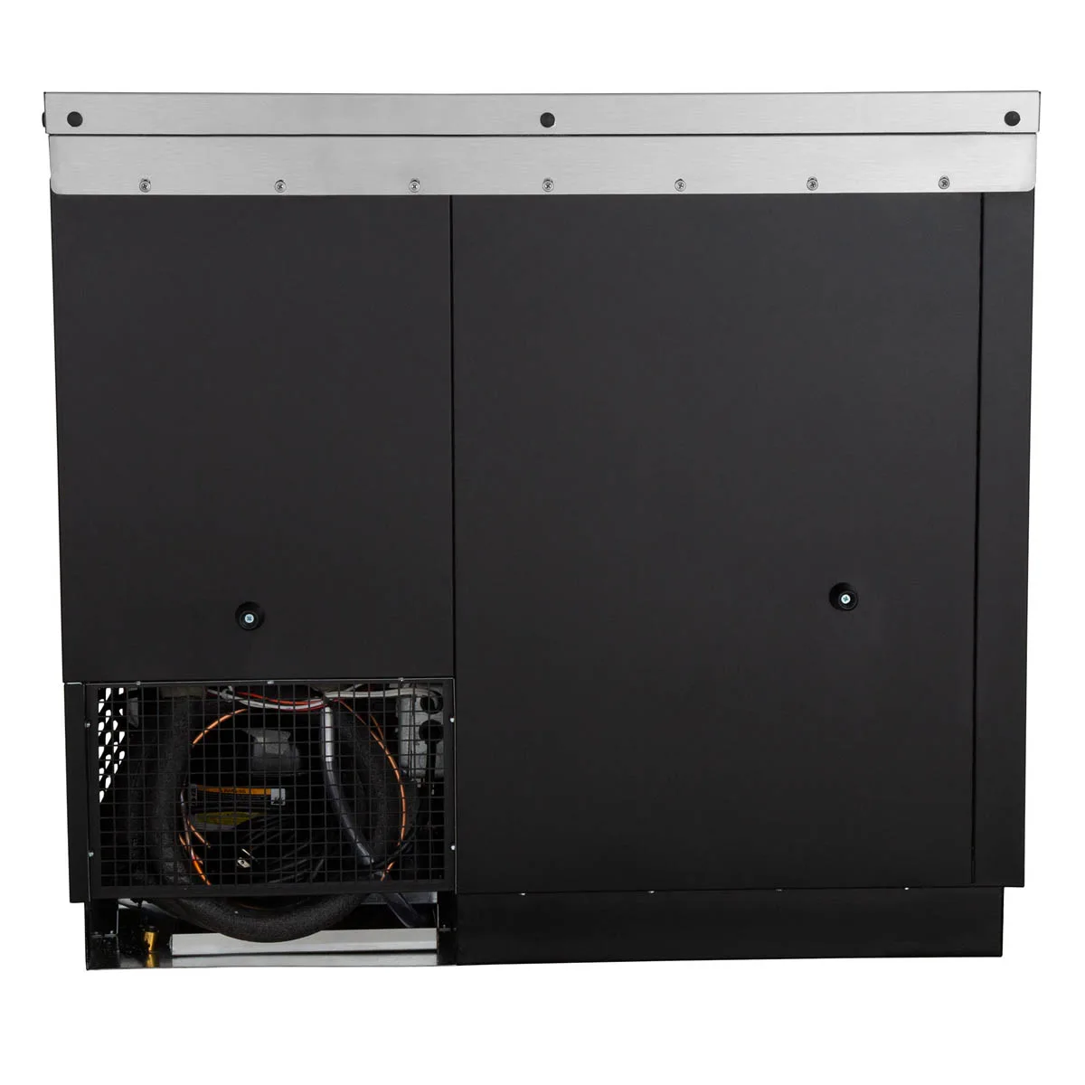 Continental Refrigerator BC37N 37" Black Horizontal Bottle Cooler