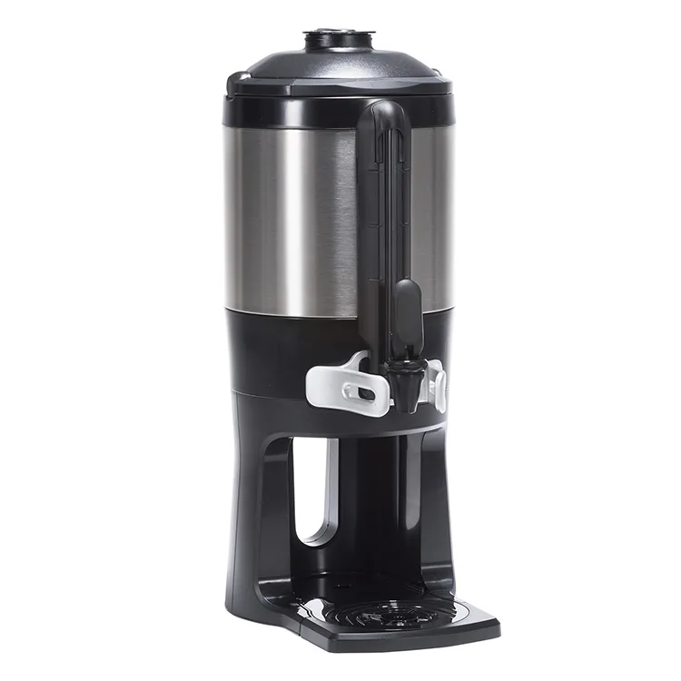 BUNN 44050.0200 ThermoFresh Server, Sight Gauge, 1.5‑Gal Black, Steel Liner, Vacuum‑Insulated