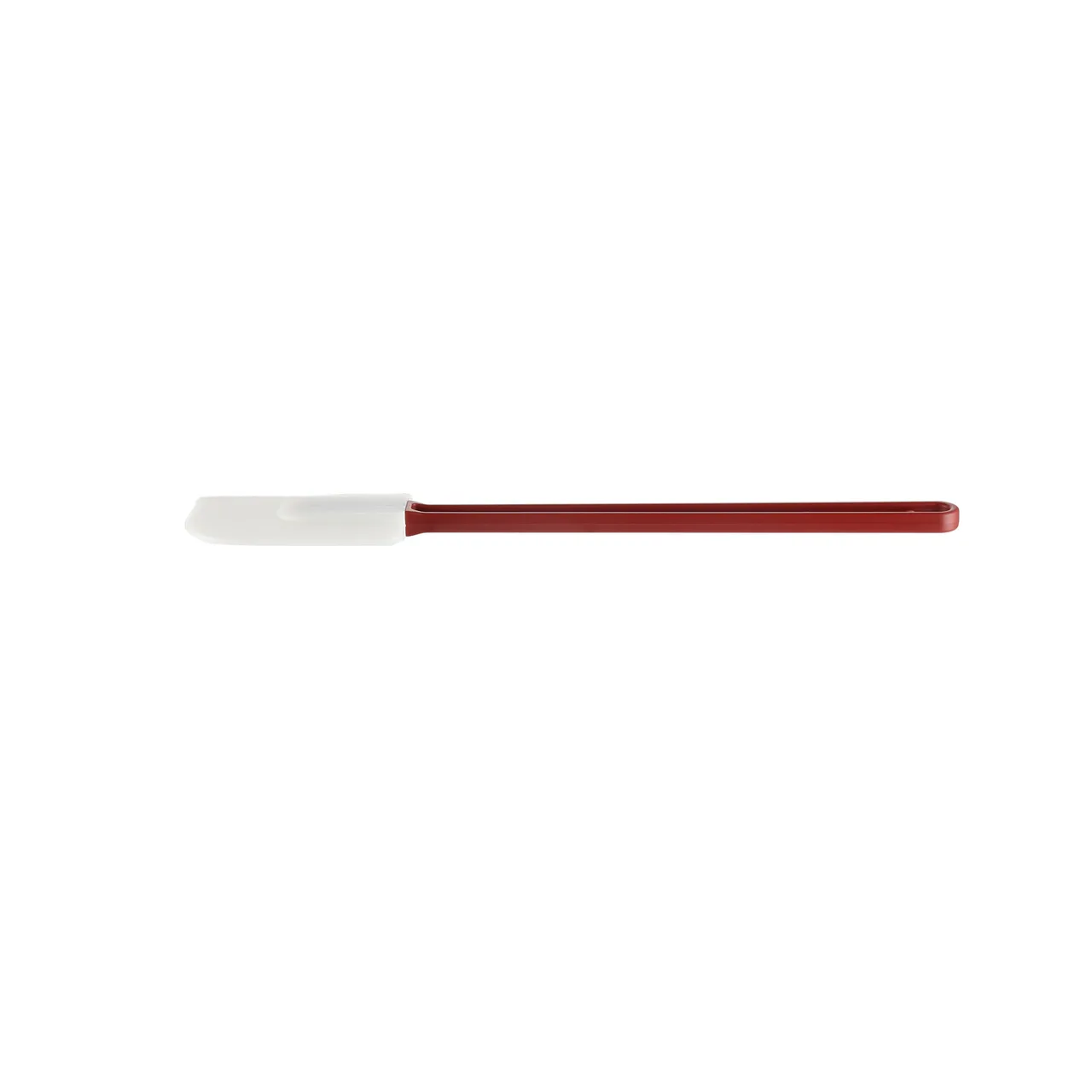 CAC China KUSF-S-16 Commercial Spatula, 16-1/4", Silicone Blade, Red Handle, White, BPA Free