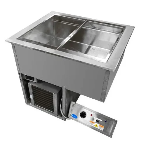 Randell RCHB-2-208 Drop-In Hot/Cold Food Unit, Electric, (2) 12" X 20" Pan Size