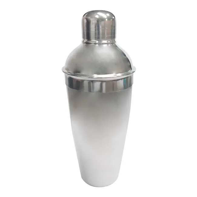 Omcan USA 80826 Bar Cocktail Shaker Set, 24 oz, 3‑Piece Stainless Steel, Mixology Essential
