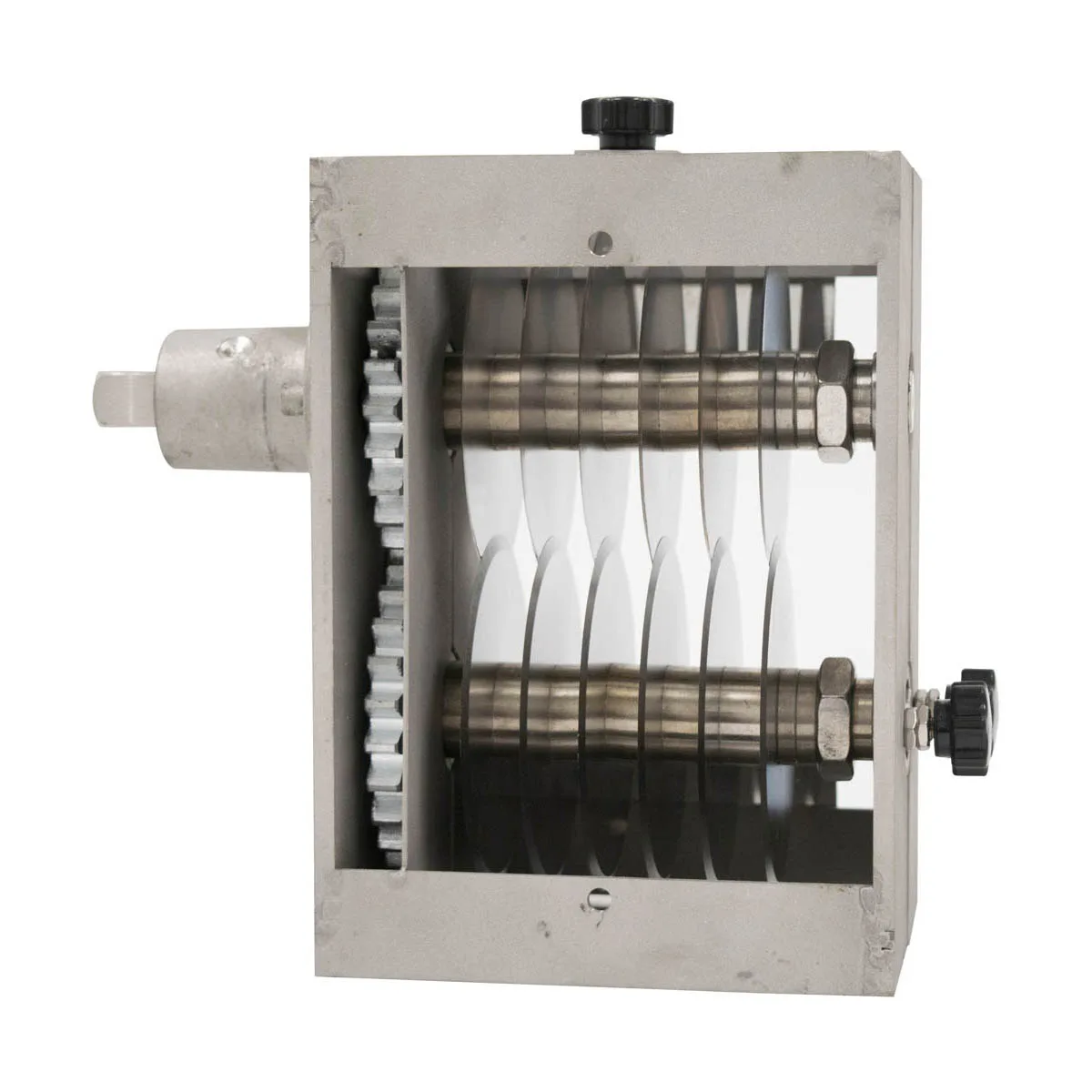 American Eagle AE-MC22N-1/2 Countertop Meat Cutter Kit, 1/2" Strips, 1.5 HP Motor, 170 RPM, Stainless Steel, 115V 16A