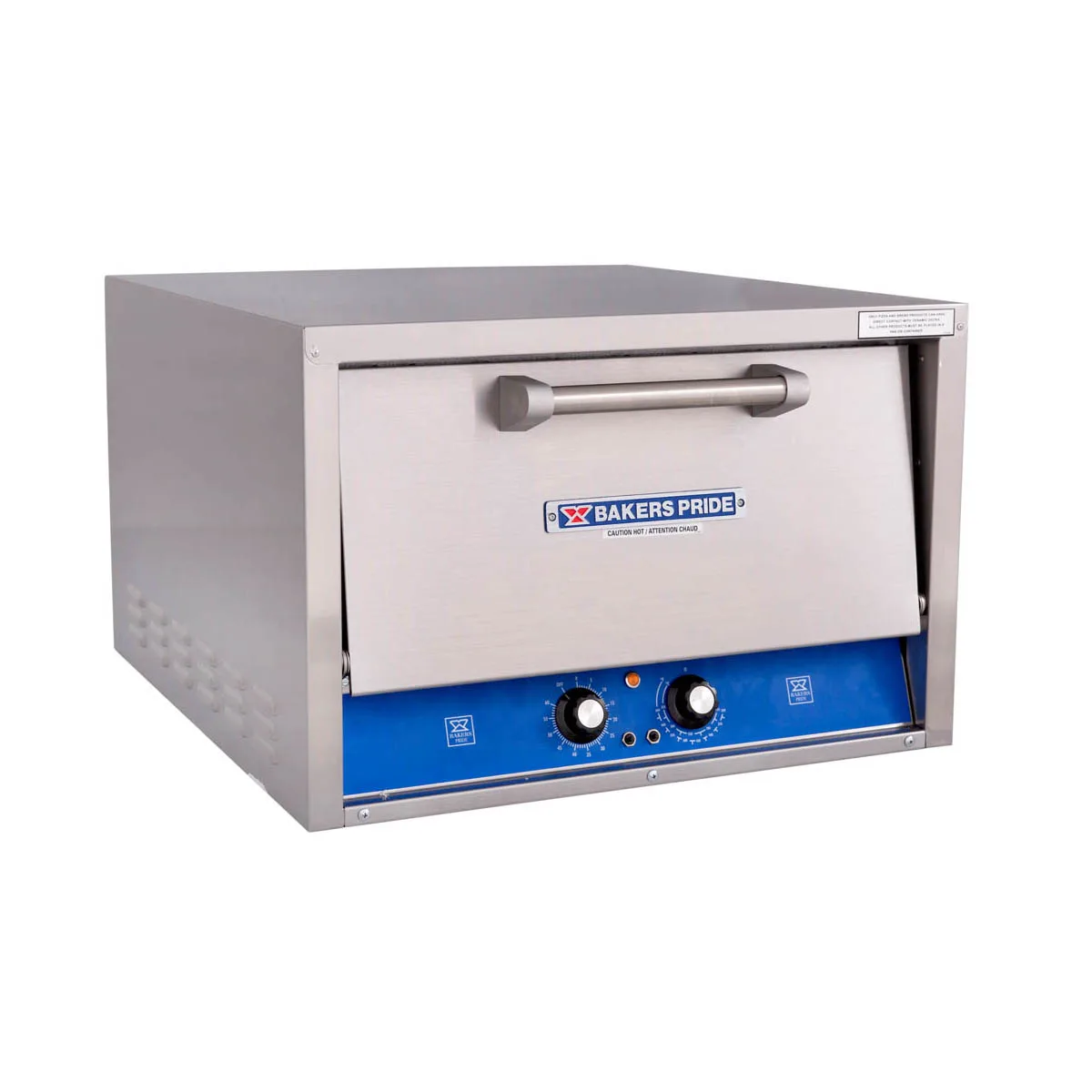 Bakers Pride P22-BL 26" Electric Countertop Pizza Bake Oven w/ 2 Decks, Thermostatic Controls