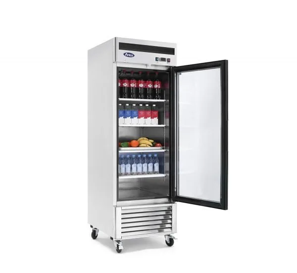 Atosa USA MCF8701GR 27" One Glass Door Freezer Merchandiser, 19.1 cu. ft.