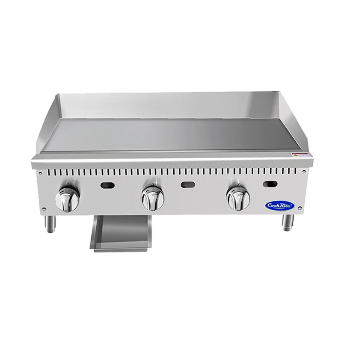 Atosa USA ATMG-36 36" CookRite Countertop Gas Griddle w/ Manual Controls, 90.000 BTU