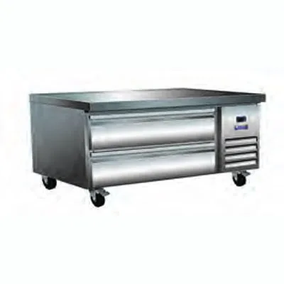 IKON ICBR-38 38" 2 Drawers Refrigerated Chef Base w/ Marine Edge, 5.1 cu. ft.