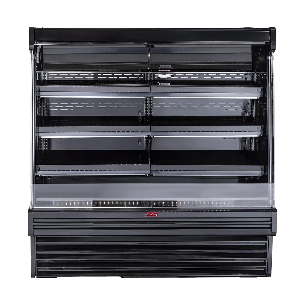 Howard-McCray R-OP35E-12S-B-LED 147" Remote Refrigerated Produce Display Case, Black
