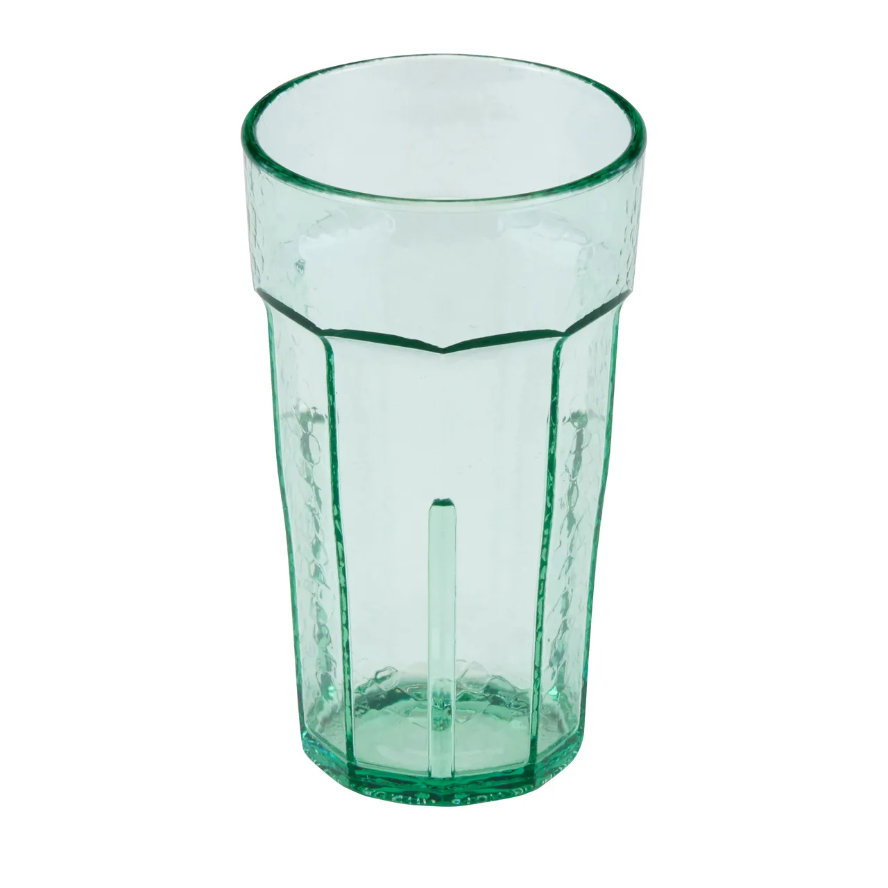 Cambro LT6427 Laguna Tumbler - 6 oz SAN Plastic, Green Textured Finish, Impact/Break-Resistant