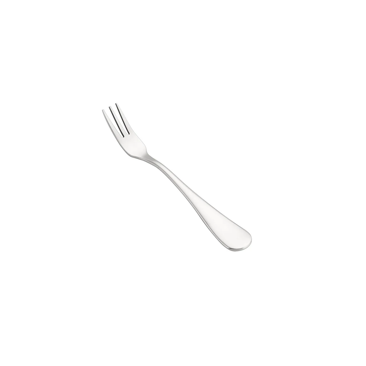 CAC China 3033-07 Tulip Oyster Fork, 5" Length, Extra Heavy Weight, 18/0 Stainless Steel - 1 Dozen