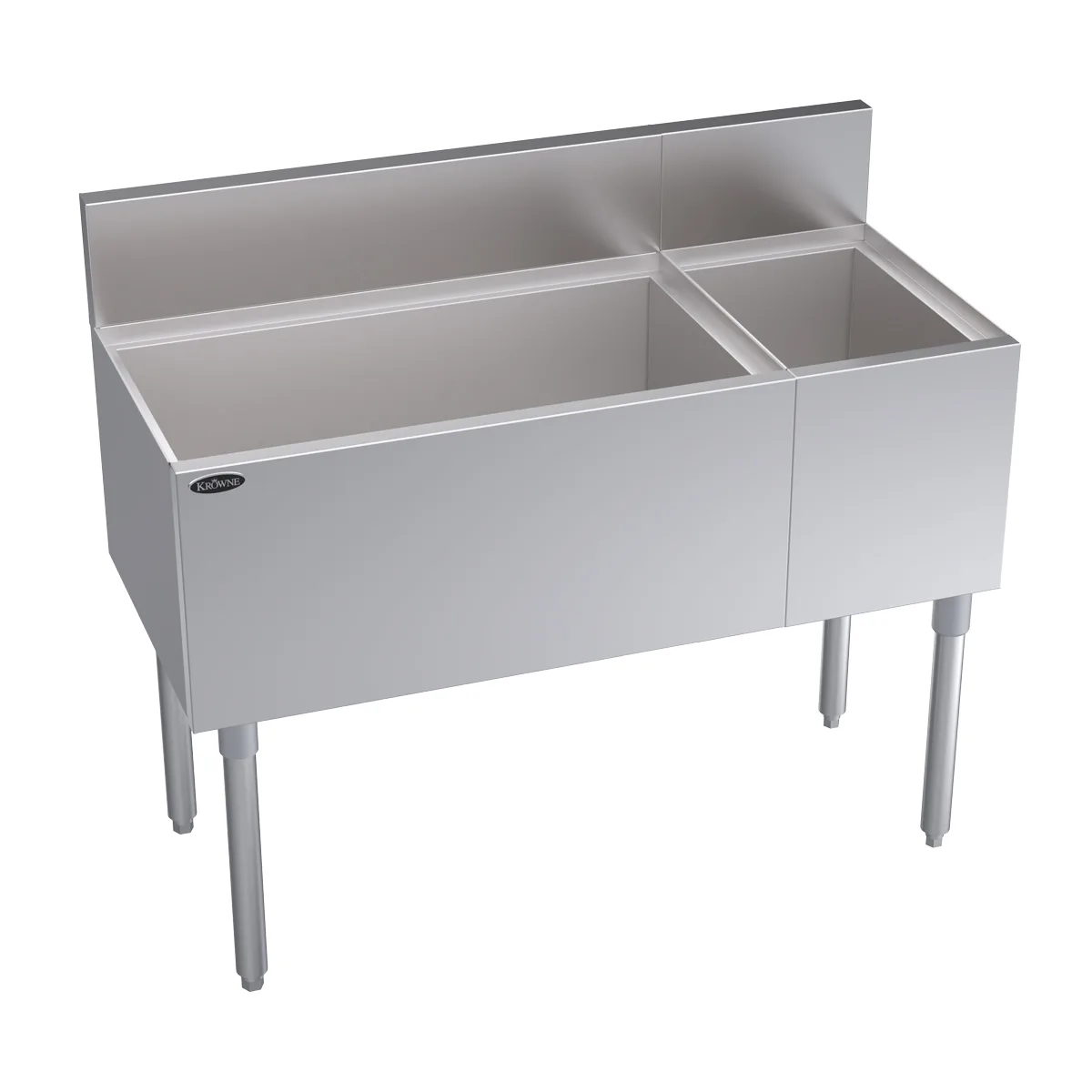 Krowne KR19-M42L-10 Bottle Well Bin Underbar Ice Bin/Cocktail Station
