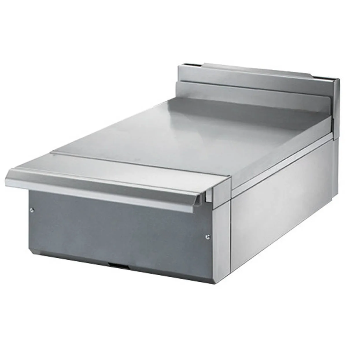 Vulcan VWT18 18" Gas Heavy Duty Range w/ 18" Work Top Spreader, Modular Base, 4" Stub Riser on 4" Flanged Feet