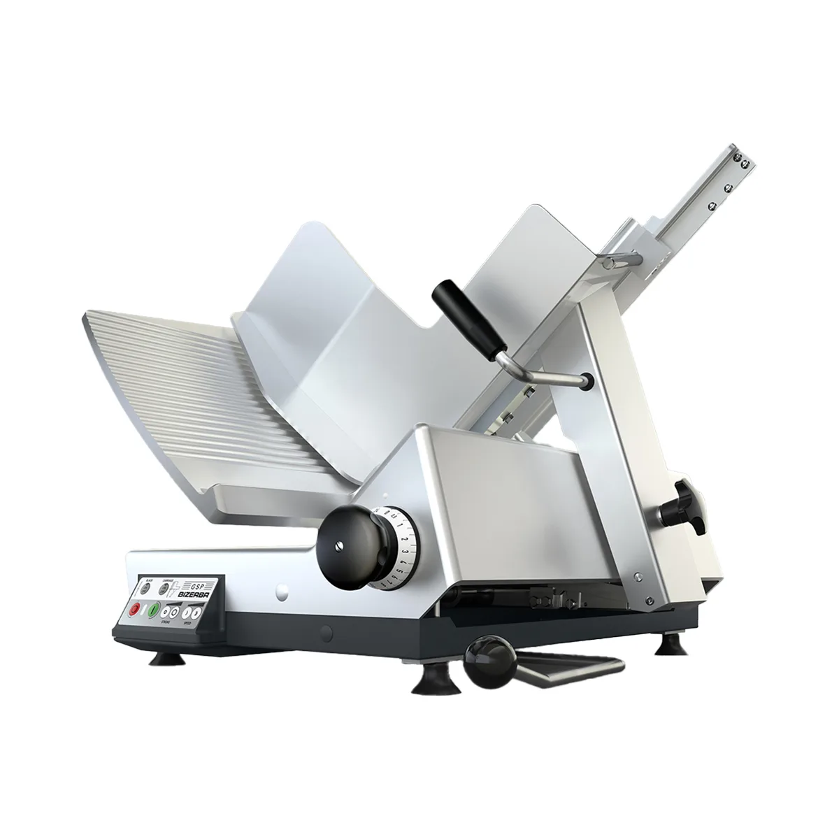 Bizerba GSP SBR HD I 150 - Meat Slicer, 13" Stainless Blade, 1/2 HP, 30-75 Slices/min, 3 Stroke Lengths, 120V