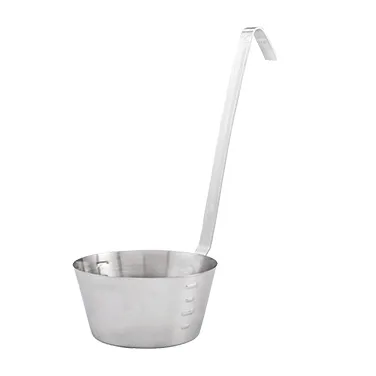Winco SHHD-1 Hooked Handle Dipper, 1 Qt., 12" Handle, Stainless Steel
