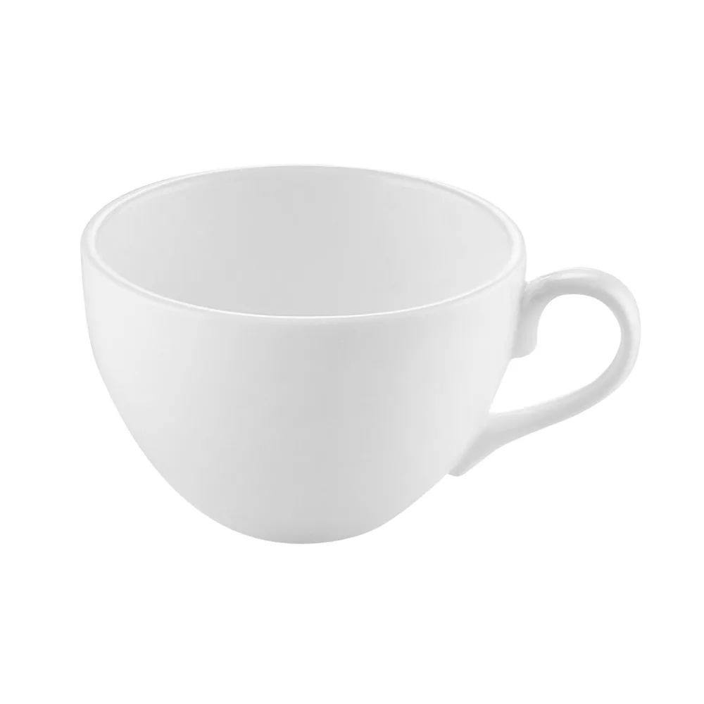 CAC China RCN-1056 Clinton Cup, 15 oz Porcelain, 4"5" Dia x 3" H, Dishwasher Safe - 1 Dozen