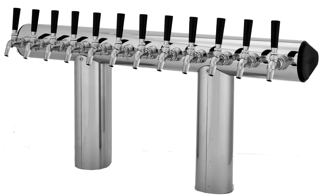 Perlick 66500-10BPC Winged Bridge Draft Beer Dispensing Tower