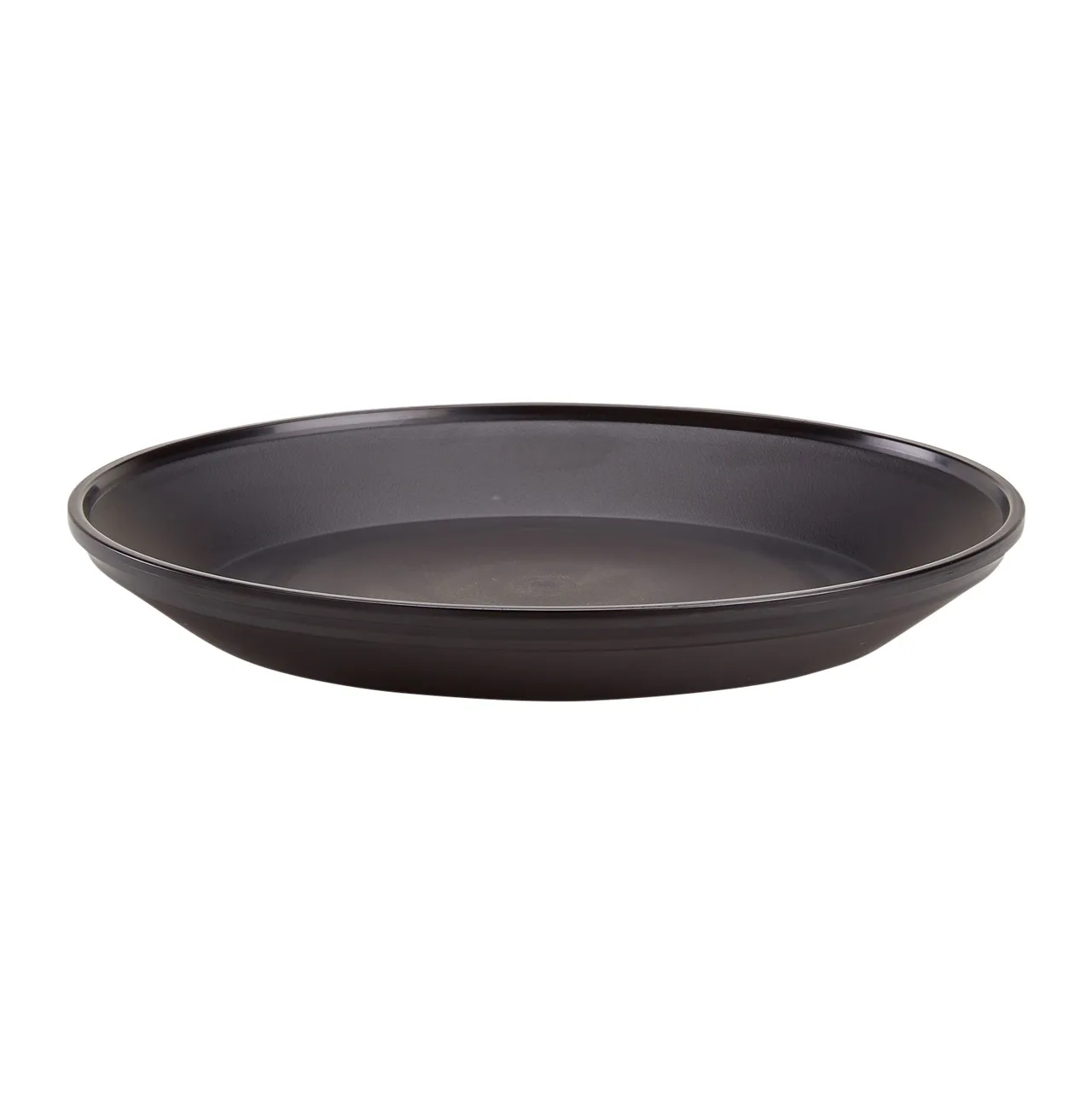 Cambro MDSPC9110 Pellet, 9-9/16" Dia, 1-3/8" H, Fits 9" Plate, Black Plastic, NSF, Safe, Made in USA