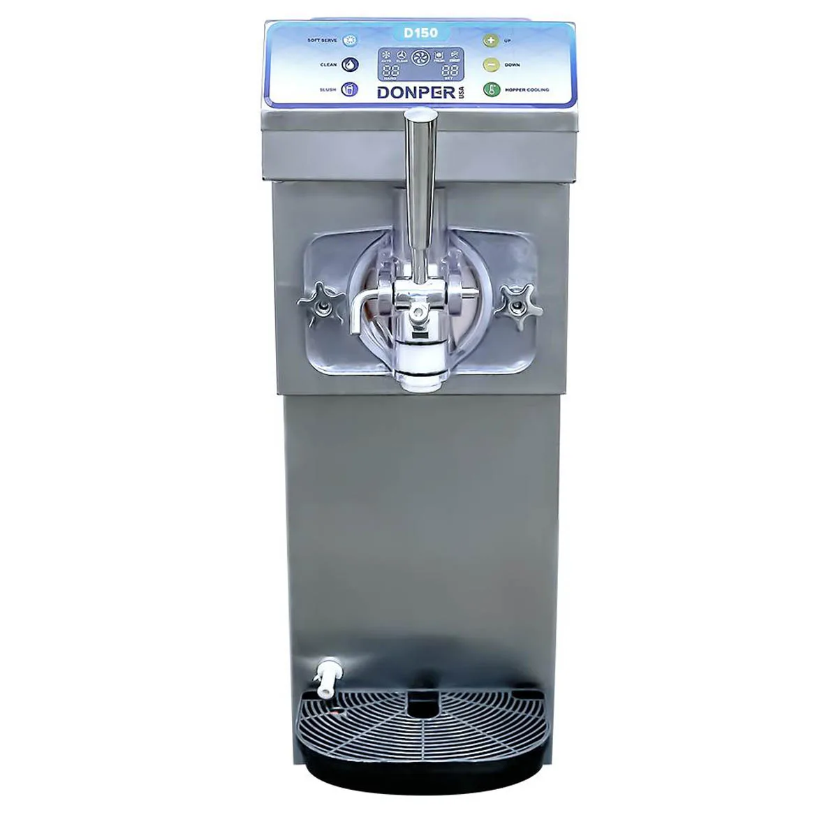 Donper USA D150 Countertop Single Flavor Soft Serve Machine, 1.9 qt.