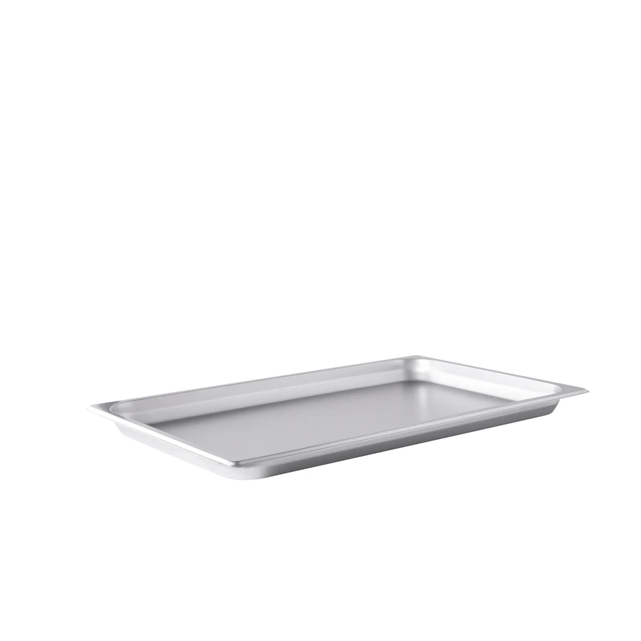 CAC China STPF-22-1 Stainless Steel Steam Pan 1/1-size 1-1/4" deep Anti-Jam Lug Dishwasher Safe