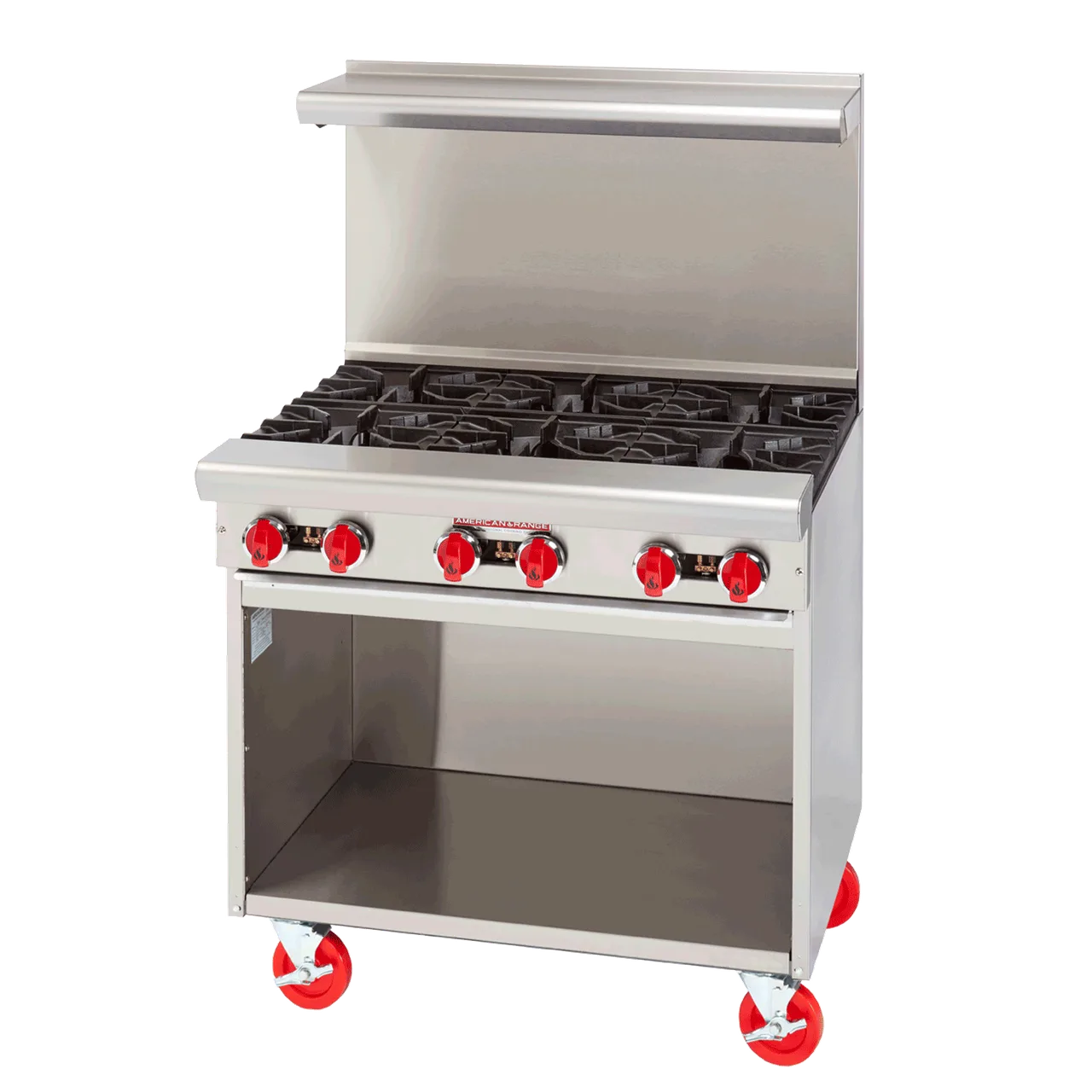 American Range ARGF-6-SB Gas 36" Restaurant Range