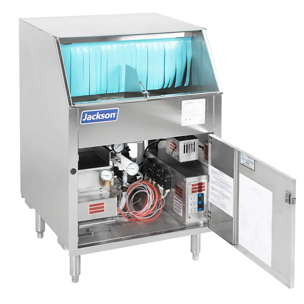 Jackson WWS DELTA 1200 25" Rotary Undercounter Glasswasher, Low Temp - 1200 Glass/Hr -208V 