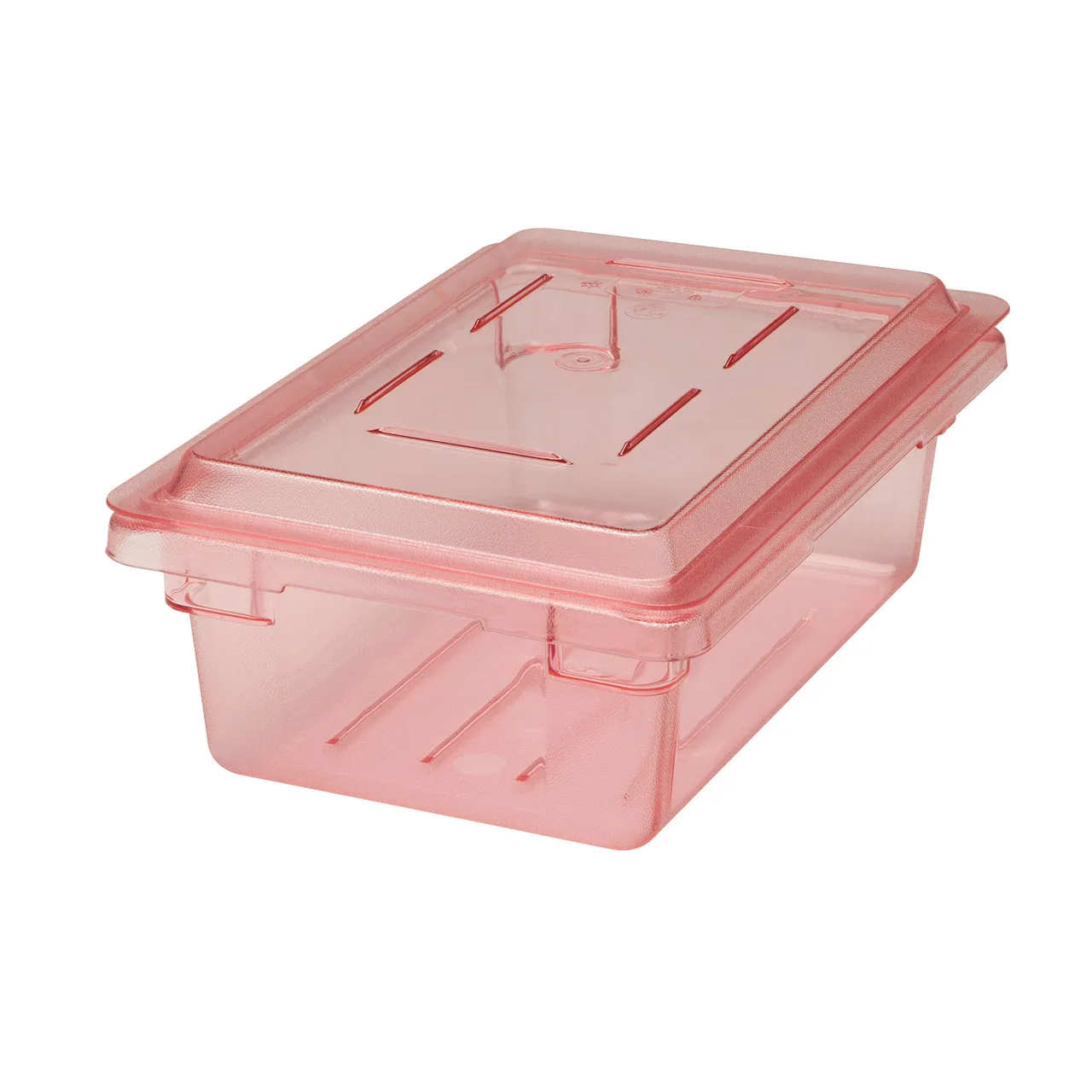 Cambro 1218CCW467 Camwear Cover – Flat 12" x 18" Polycarbonate Lid, Safety Red, NSF
