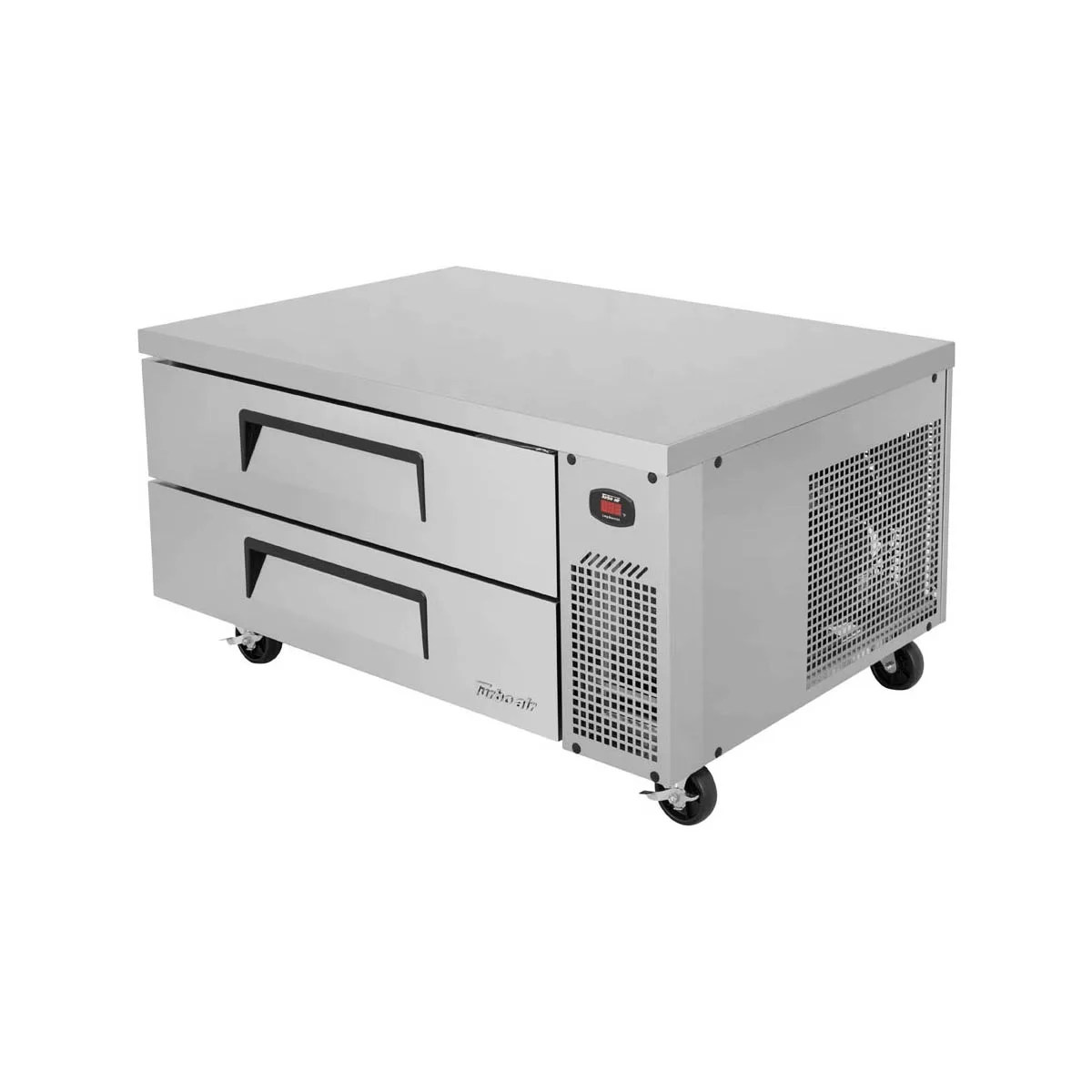 Turbo Air TCBE-48SDR-N 47" 2 Drawers Super Deluxe Chef Base Refrigerator, Flat Top, 7.5 cu. ft.