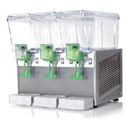 AMPTO C1316 Countertop Beverage Dispenser with 3 Bowls / Spray Type - 3.0 Gal (each)