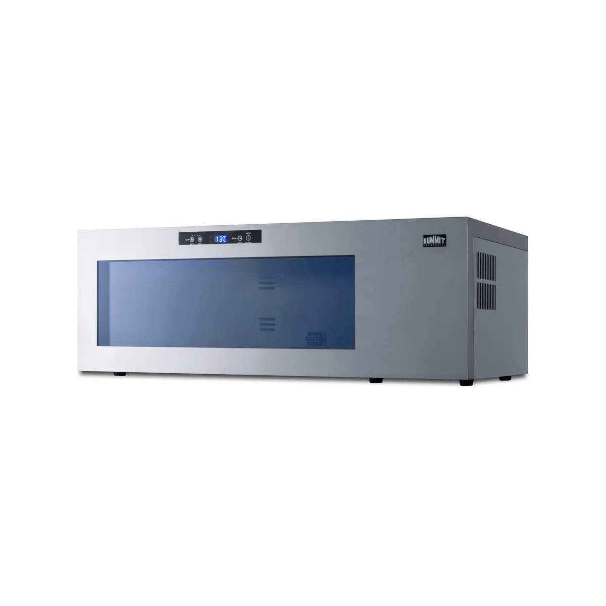 Summit STC12 36" Glass Door Countertop Wine Refrigerator, Single Temperature, 12 Bottles
