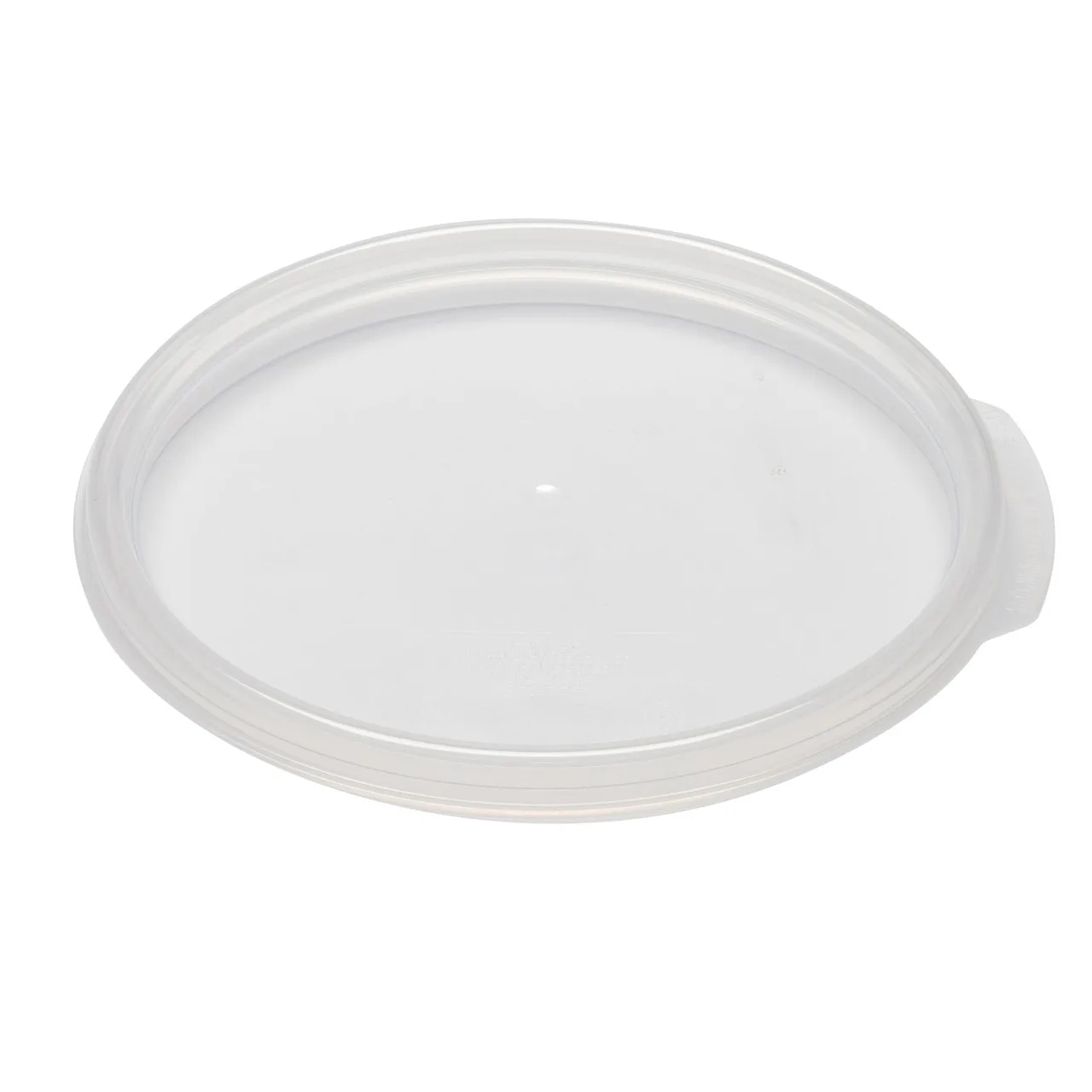 Cambro RFS1SCPP190 Seal Cover for 1‑qt Round Containers, Clear Translucent Polypropylene, NSF
