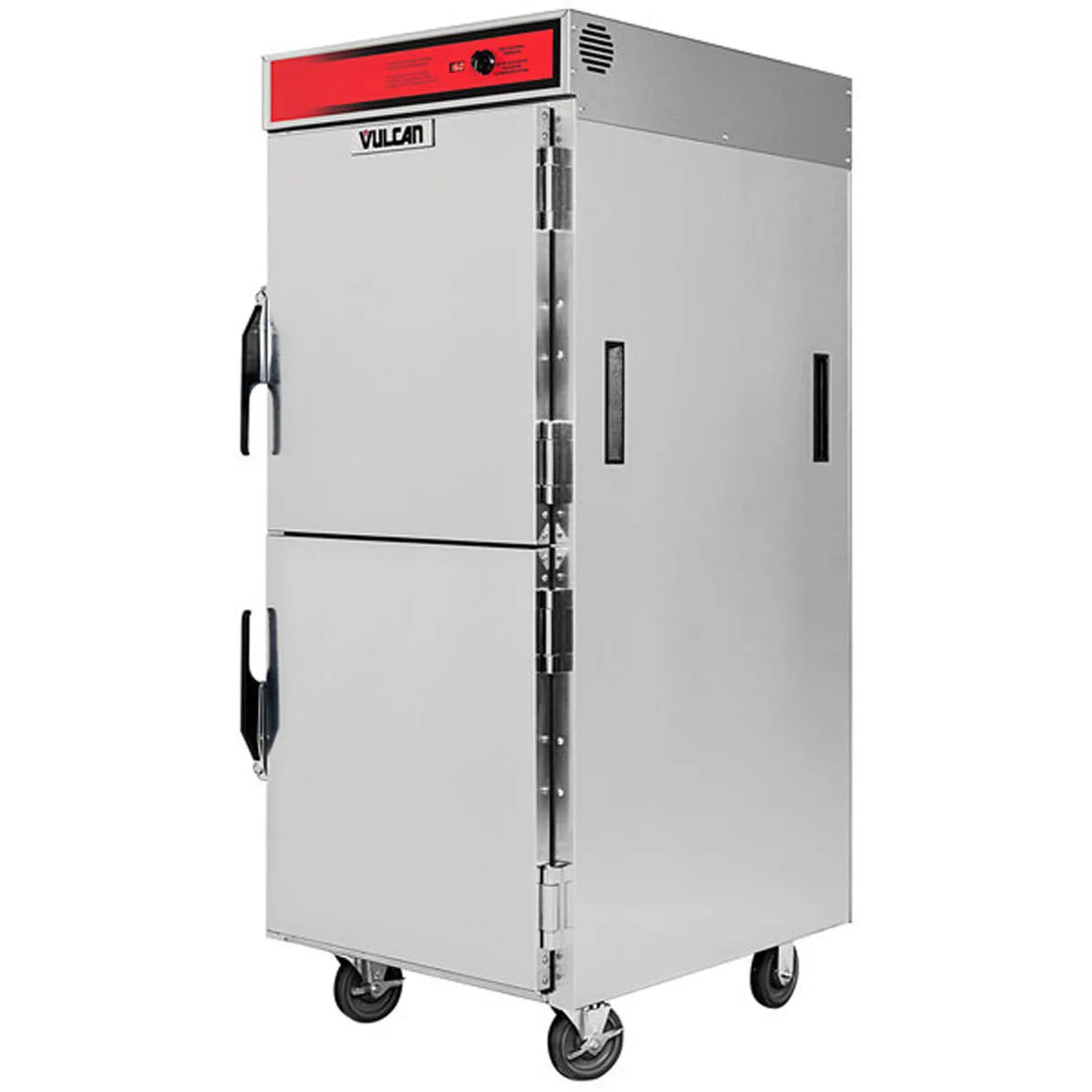 Vulcan VBP15SL 1-Section Dutch Door Heated Holding Cabinet, 15-18"x26" or 30-12"x20" Pan Capacity, Stainless Steel