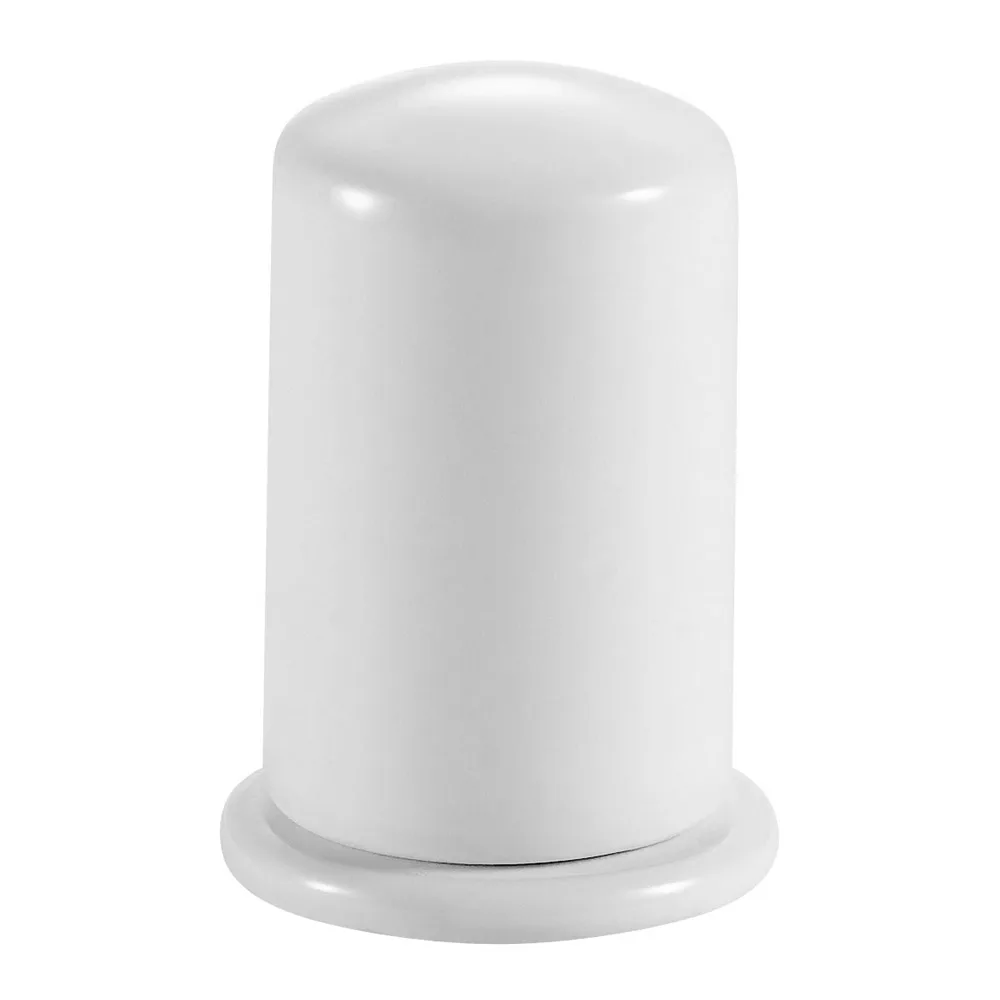 CAC China CN-TH Toothpick Holder, 1‑3/4" Dia x 3" H Porcelain, Super White, Dishwasher Safe - 1 Dozen