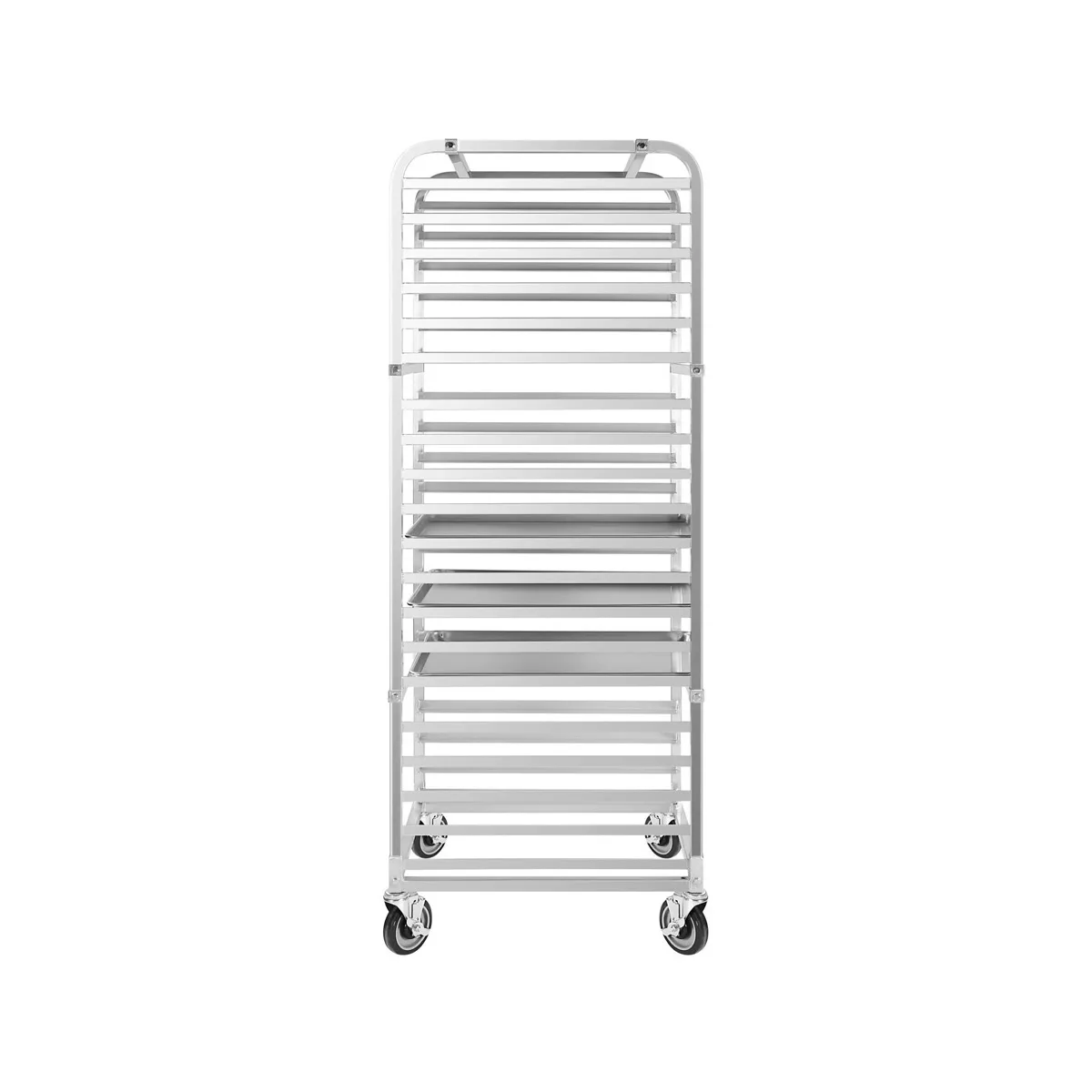 Atosa USA MPRA-20 20 Pan Stainless Steel End Load Reach-In Refrigerator Sheet Pan Rack - Full Size