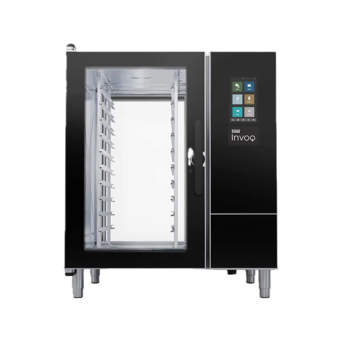 Blodgett INVOQ 101BE-PT Full Size 10 Pan Electric Combi Oven w/ Touchscreen, Boiler, 208/240V