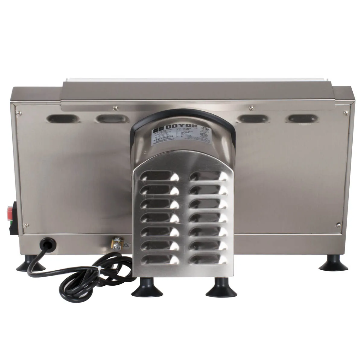 Doyon DL18SP Countertop Single Pass Dough Sheeter 18" Single Horizontal Roller, 1/2 Hp