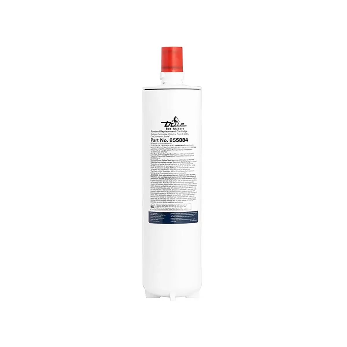 True 855884 Replacement Standard Water Filter