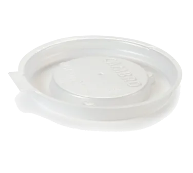 Cambro CLDHMT8190 Cup Lid Translucent, Fits Dinex 8 oz Mug & Tumbler, Made in USA - 2000/Case