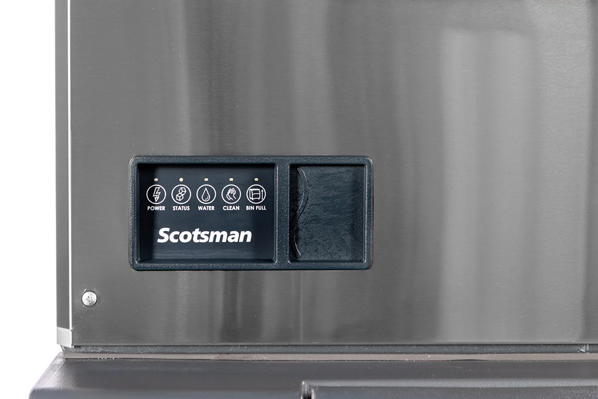 Scotsman MC0830SWX-32 Water-Cooled Half-Cube Ice Maker, 907 lb/24h, AgION, R290, 208-230V, Stainless