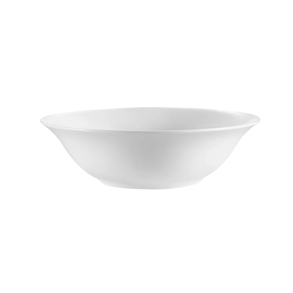 CACChina MAJ-VB9 Majesty Salad Bowl – 9" Dia., 2-1/2" H, 36 Oz., Bone White Bone China – 1 Dozen